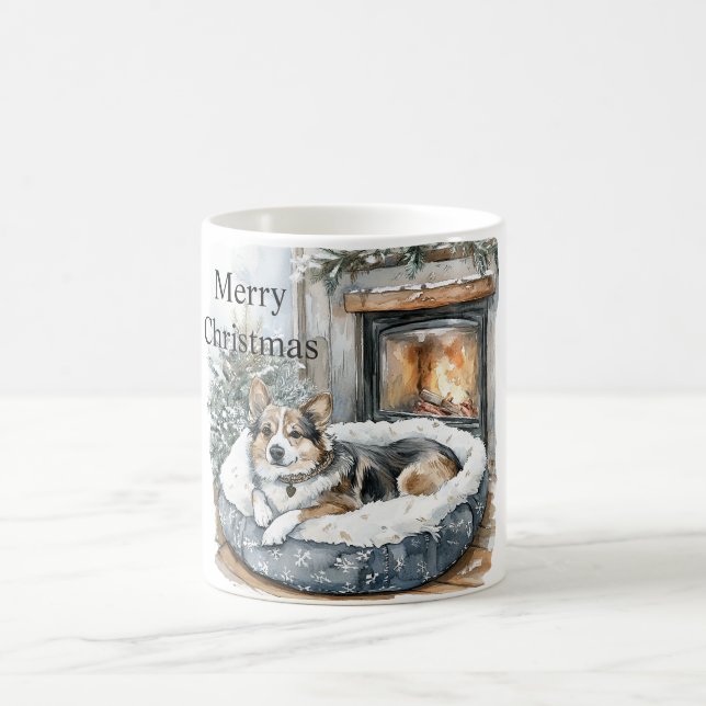 Hund Eldstad Jul Kaffemugg (Center)
