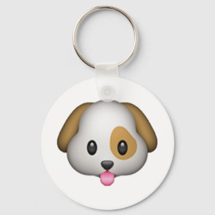 Hund - Emoji Nyckelring