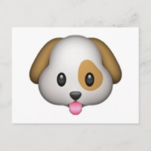 Hund - Emoji Vykort