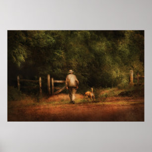 Hund - En man och hans bästa vän Poster