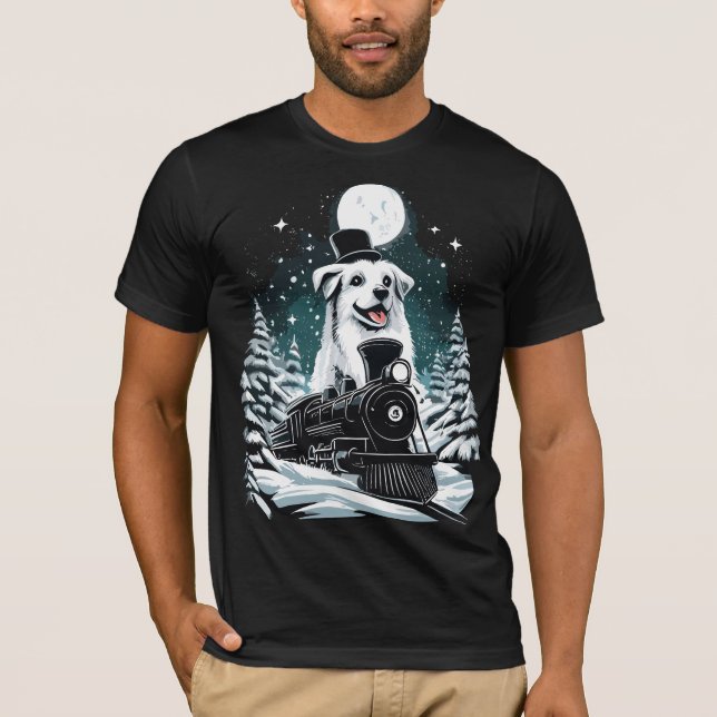 hund Express T Shirt (Framsida)