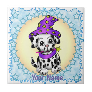 Hund Fairy Wizard Kakelplatta