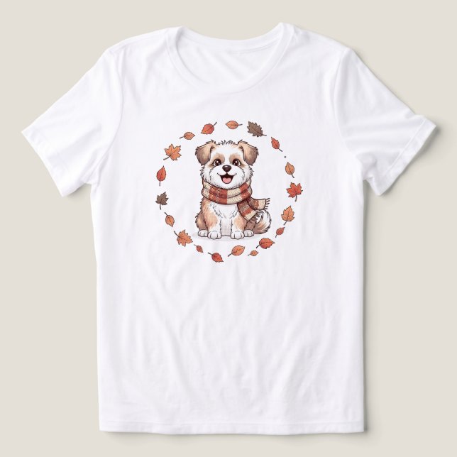 Hund Fall Edition | ENDAST VITA T Shirt (Design Framsida)