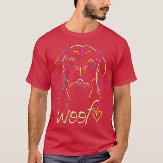 hund familjejul t shirt