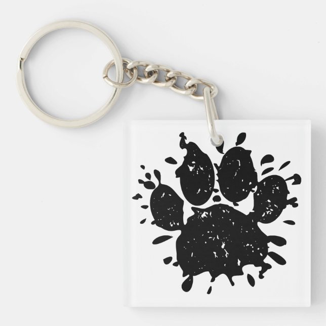 Hund Färgutskrift av tryckt svart färgplatta (Framsidan)