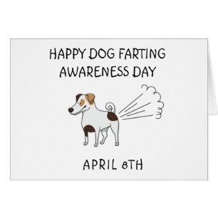 Hund Farligt-Helgdag-kort Hälsningskort