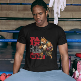 Hund Fighter-citat T-Shirt