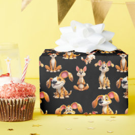 Hund Firande Presentpapper