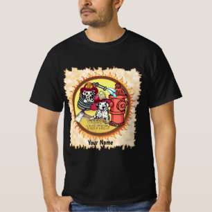 Hund Firefighters T Shirt