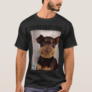Hund-fjällbotten bakom Candys Funny Memes T-S T Shirt