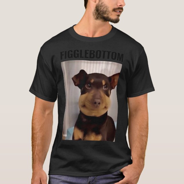 Hund-fjällbotten bakom Candys Funny Memes T-S T Shirt (Framsida)
