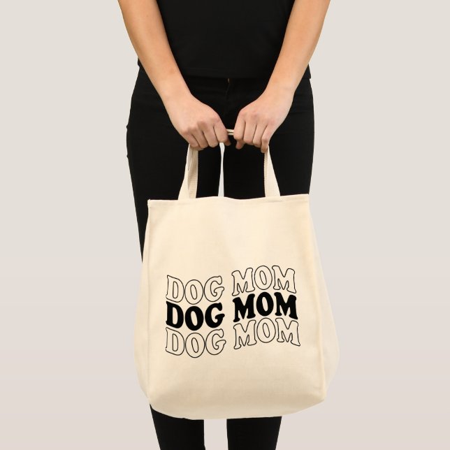 Hund Flagga, Best Hund Mamma någonsin, Hund Gift Tygkasse (Framsida (produkt))