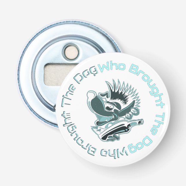 Hund flaska öppnare (Framsidan)