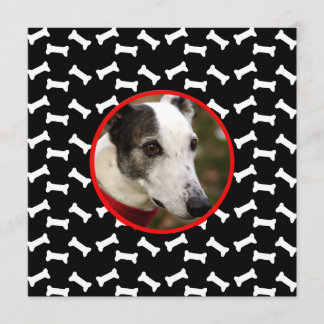 Hund Födelsedagsfest Anpassningsbar Foto Inbjudningar