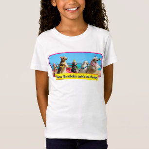 Hund Födelsedagsfest Conga Line T Shirt