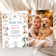 Hund Födelsedagsfest Valp Pawty Födelsedagsfoto