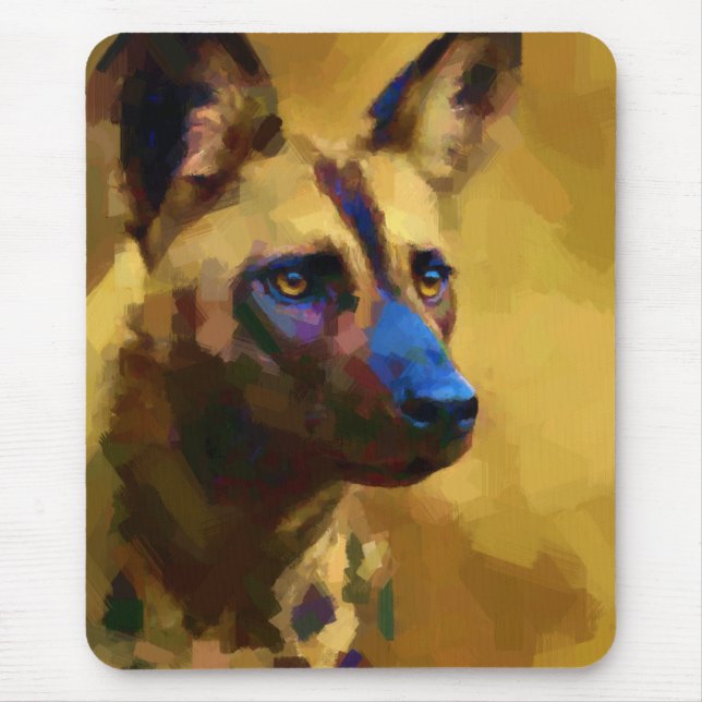 Hund för afrikansk Vild Musmatta (Framsidan)