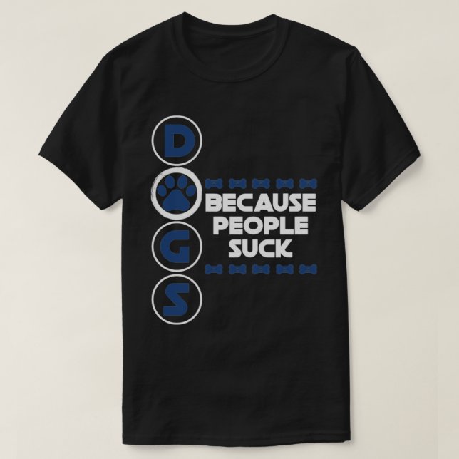 Hund för animala Djurälskare T Shirt (Design framsida)
