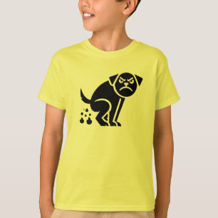 Hund för arg t shirt