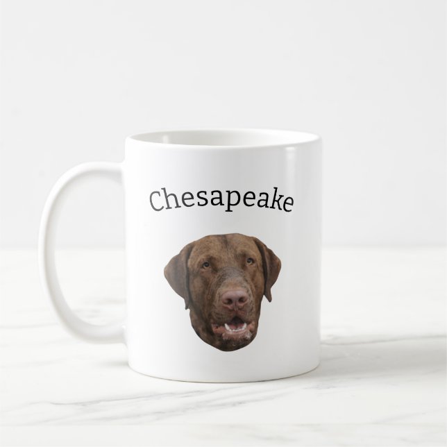 Hund för återställande av Chesapeake Bay Kaffemugg (Vänster)