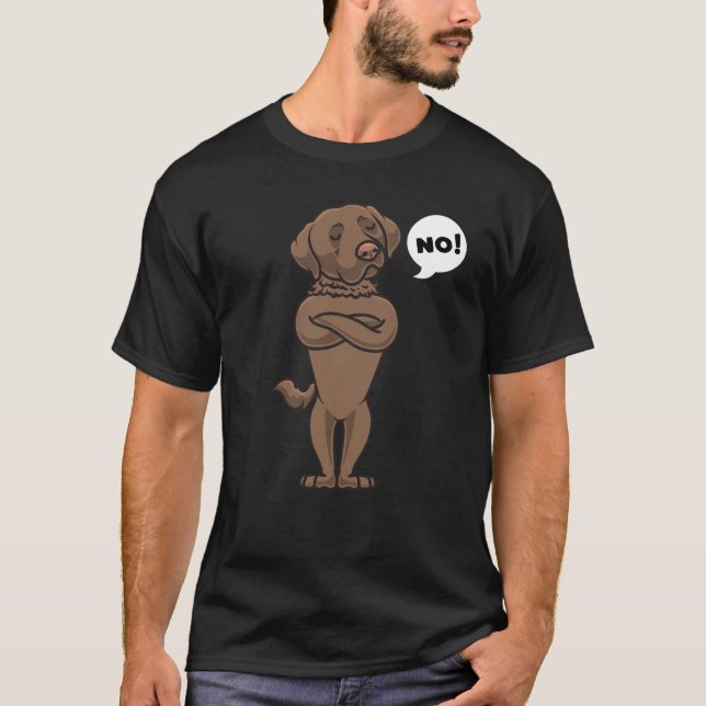 Hund för att rädda Chesapeake Bay Retriever var lu T Shirt (Framsida)