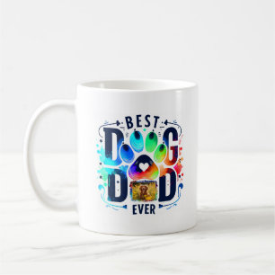 Hund för bästa Hund Pappa någonsin-Anpassningsbar Kaffemugg