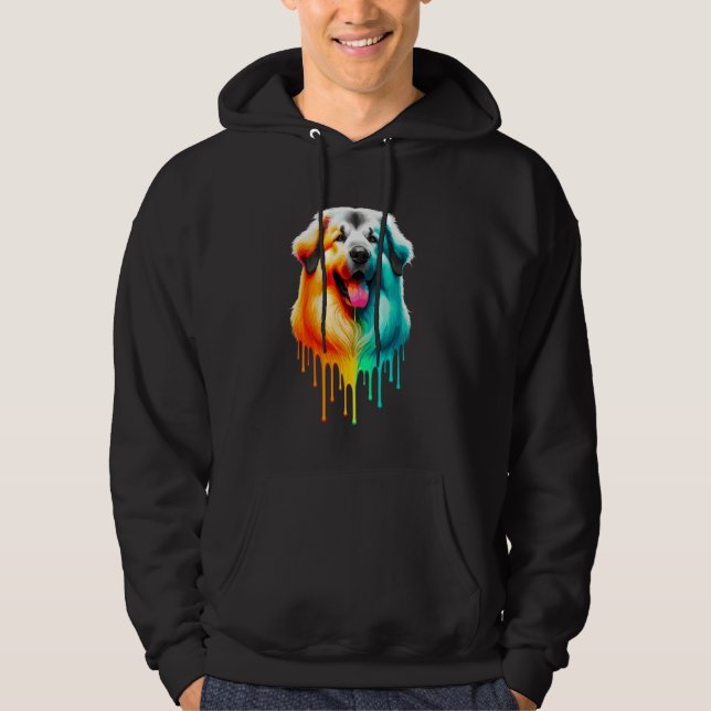 Hund för bildobjekt av Anatolian Shepherd Hoodie (Framsida)