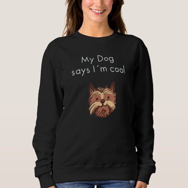 Hund för coola t shirt (Framsida)