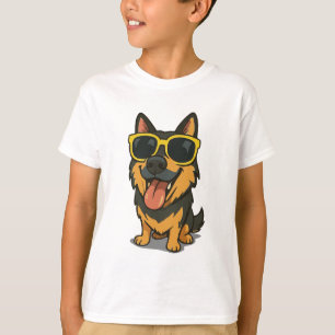 Hund för Coola T Shirt
