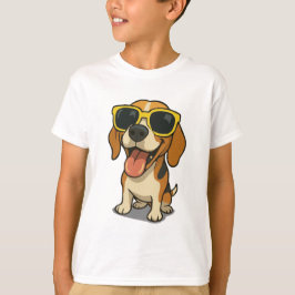 Hund för Coola T Shirt