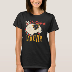 Hund för den billigaste Pappa någonsin i Bull Terr T Shirt