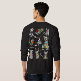 Hund för djurskydd och kattadoption Sweatshirt