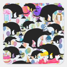 Hund för födelsedagsfest