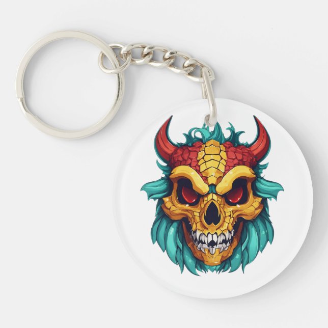 Hund för fotoutskrift för nyckelkedjor och lanyard (Framsidan)