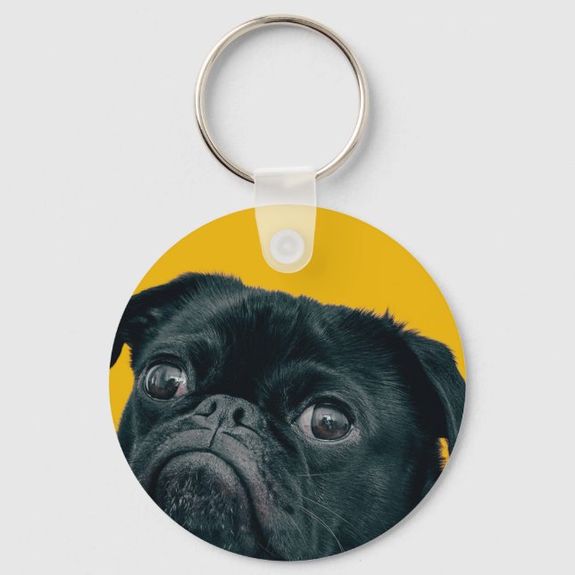 hund för gult nyckelring (Framsida)
