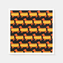 Hund för Hett av Adsible Dachshund Pappersservett