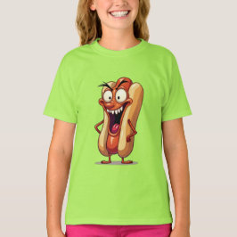 Hund för HETT av livsmedelsmonster EVIL T Shirt