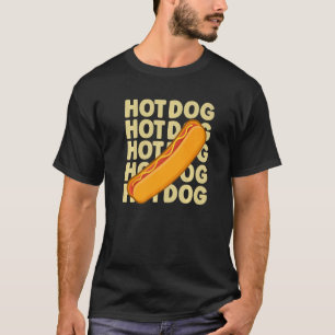 Hund för hett för en Hotdog T Shirt