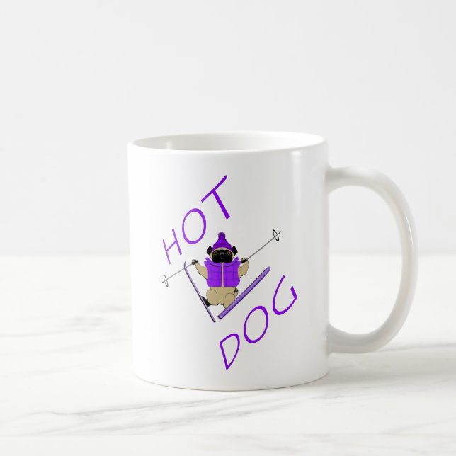 Hund för hett kaffemugg (Höger)