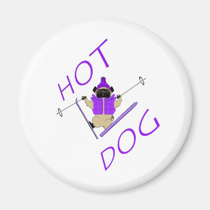 Hund för hett magnet