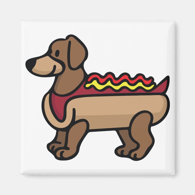 Hund för hett magnet (Framsidan)