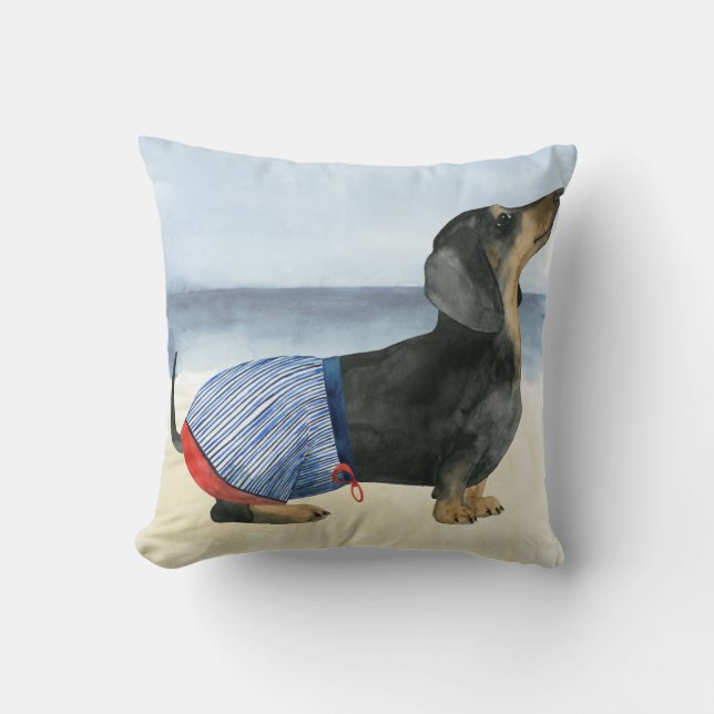 Hund för hett | marionettdockor kudde (Framsida)