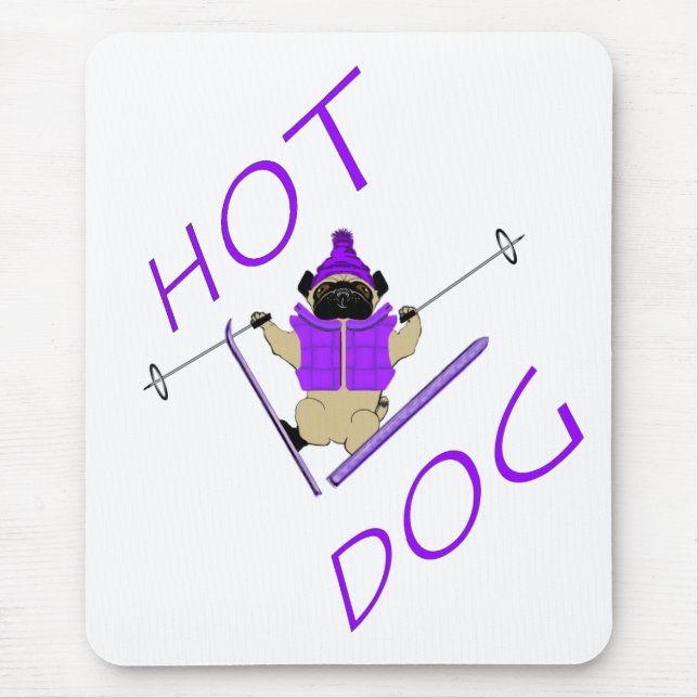 Hund för hett musmatta (Framsidan)