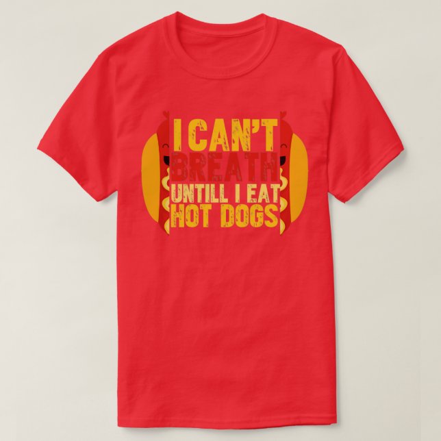hund för hett t shirt (Design framsida)