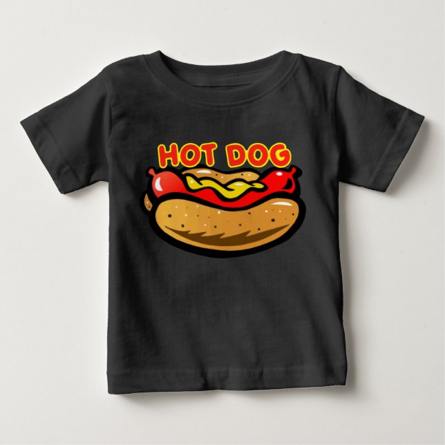 Hund för hett t shirt (Framsida)