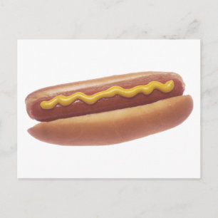Hund för hett vykort