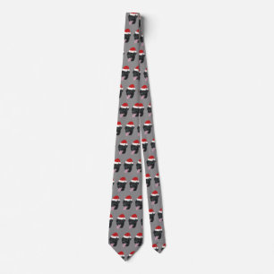Hund för julen Black Labrador Retriever Slips