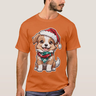 hund för julklapp t shirt
