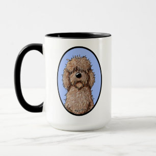 Hund för KiniArt chokladklotter Mugg