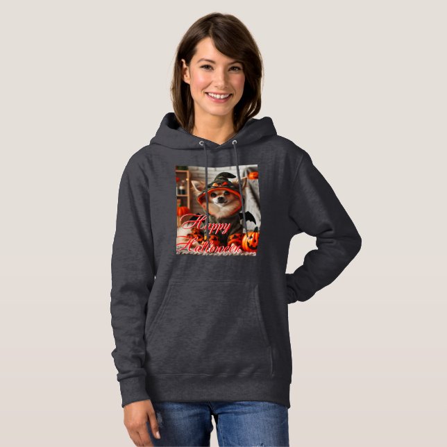 Hund för kvinnor t shirt (Hel framsida)